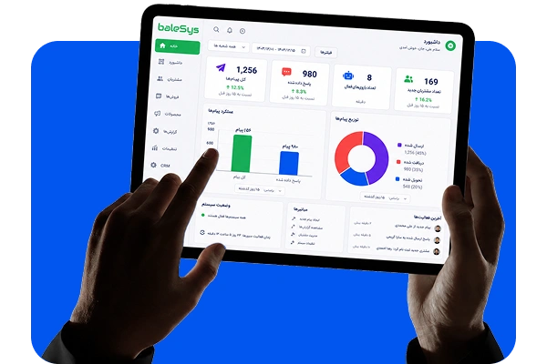یکپارچگی بله با CRM | نرم‌افزار baleSys